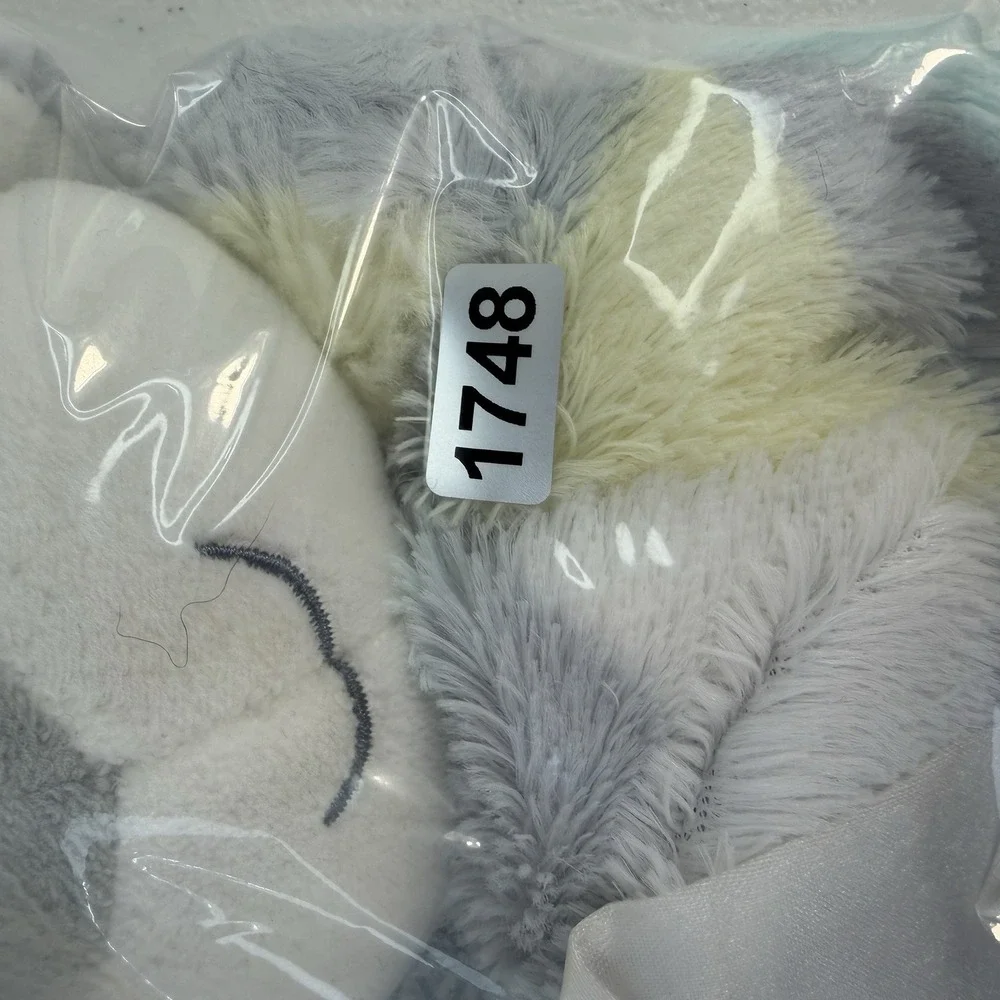 Baby Essentials Dog‎ Lovey Puppy Security Blanket Satin Trim Pastel Snuggle Dog